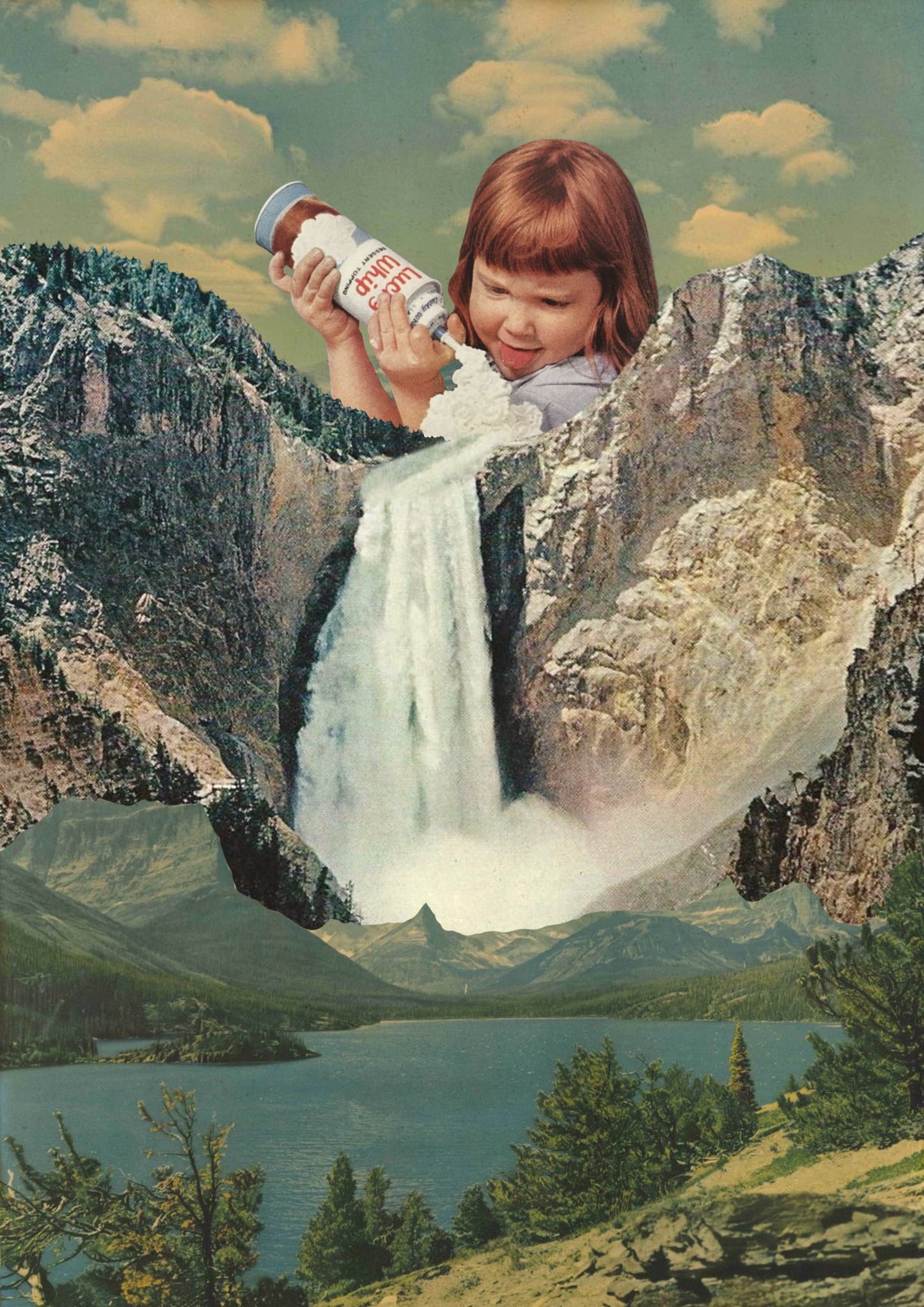 Cream Cascades